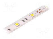 LED tape; white warm; 5050; LED/m: 30; 14.36mm; IP65; 120°; 7.2W/m LUCKYLIGHT