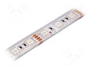 LED tape; RGB; 5050; LED/m: 60; 14mm; IP68; 120°; 14.4W/m; 600lm LUCKYLIGHT