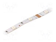 LED tape; RGB; 5050; LED/m: 30; 14.36mm; IP20; 120°; 7.2W/m; 360lm LUCKYLIGHT