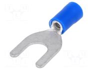 Tip: fork; M6; Ø: 6.5mm; 1.5÷2.5mm2; crimped; for cable; insulated NINIGI