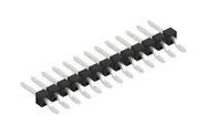 PIN HDR, R/A, 13POS, 1ROW, 2.54MM, SMD