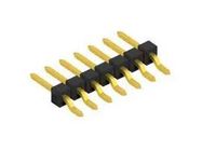 PIN HEADER, R/A, 7POS, 1ROW, 2.54MM, SMD