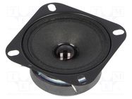 Loudspeaker; 60W; 8Ω; 60x60x27mm; 1000÷30000Hz; Sound level: 91dB VISATON