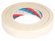 Tape: heat transfer; W: 25mm; L: 25m; Thk: 0.2mm; 1W/mK; PET; UL94V-0 IPT