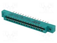 Connector: card edge; PIN: 30; soldering; on PCBs; gold-plated EDAC