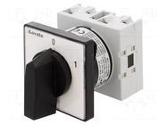 Switch: cam switch; Stabl.pos: 2; 16A; 0-1; panel; Poles: 1; Pos: 2 LOVATO ELECTRIC