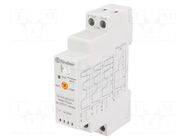 Relay: installation; NO; for DIN rail mounting; -10÷50°C; IP20 FINDER