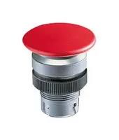 ACTUATOR, 22.3MM MUSHROOM PB SW, BLACK