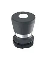 ACTUATOR, 22.3MM MUSHROOM PB SW, BLACK