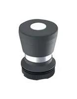 ACTUATOR, 22.3MM MUSHROOM PB SW, BLACK
