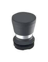 ACTUATOR, 22.3MM MUSHROOM PB SW, BLACK