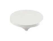 ROUND PLUNGER, WHITE, 4.6MM LENGTH