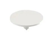 ROUND PLUNGER, WHITE, 7.5MM LENGTH