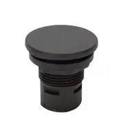 BLANKING CAP, BLACK, IP65, ROUND