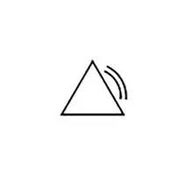 LABELLING SHEET, URGENT ALARM SYMBOL