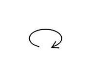 LABELLING SHEET, ROTATION CW SYMBOL, CLR