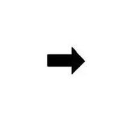 LABELLING SHEET, RIGHT ARROW SYMBOL, CLR
