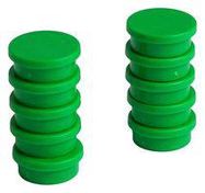 MARKER MAGNET, 20MM X 7MM, GRN, PK10