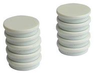 MARKER MAGNET, 30MM X 7MM, WHT, PK10