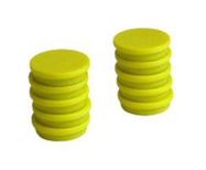 MARKER MAGNET, 30MM X 7MM, YEL, PK10