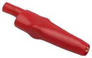 INSULATED ALLIGATOR CLIP, RED, 10A/7.9MM