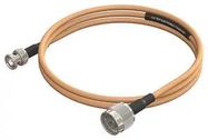 CABLE ASSY, N PLUG-BNC PLUG, BLK, 600MM