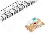 LED; red; SMD; 0805; 18÷54mcd; 2÷2.4VDC; 2x1.25x0.8mm; 130°; 20mA LITEON