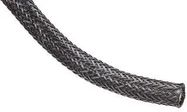 SLEEVING, EXPANDABLE, 6.4MM, BLACK/WHITE TRACER, 200FT