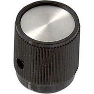 ROUND SKIRTED KNOB, 6.35MM