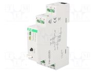 LED controller; for DIN rail mounting; 10÷16VDC; IP20; F&Wave F&F