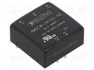 Converter: DC/DC; 6W; Uin: 9÷36V; Uout: 15VDC; Uout2: -15VDC; 1"x1" AIMTEC