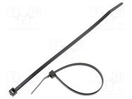 Cable tie; L: 150mm; W: 3.5mm; polyamide; 135N; black; Ømax: 35mm HELLERMANNTYTON