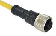 CABLE ASSY, M12 RCPT-FREE END, 1M