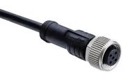 CABLE ASSY, M12 RCPT-FREE END, 1M