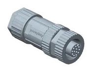 SENSOR CONN, M12, RCPT, 5POS, CABLE