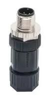 SENSOR CONN, M12, PLUG, 4POS, CABLE