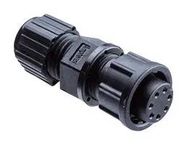 CIRCULAR CONNECTOR, PLUG, 5POS, SOLDER