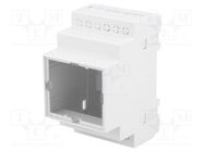 Enclosure: for DIN rail mounting; Y: 90mm; X: 52mm; Z: 65mm; ABS 