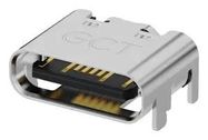 USB CONN, TYPE 2.0 C, RCPT, 16POS