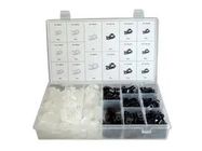 CABLE CLAMP ASSORTMENT, NYLON, 460PC
