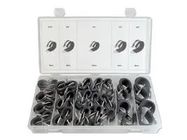 HOSE CLAMP SET, RUBBER INSULATED, 40PC