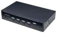 KVM SWITCH, 4 PORT, MANUAL