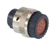 CIRCULAR CONN, PLUG, 19POS, CRIMP