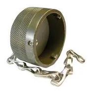 PROTECTIVE CAP WITH CHAIN, RCPT CONN