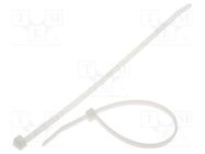 Cable tie; L: 210mm; W: 4.7mm; polyamide; 355N; natural; Ømax: 55mm HELLERMANNTYTON