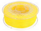 Filament: PLA; Ø: 1.75mm; yellow (bright); 200÷235°C; 1kg DEVIL DESIGN