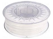 Filament: PET-G; Ø: 1.75mm; white; 220÷250°C; 1kg DEVIL DESIGN