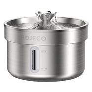 Stainless steel fountain / drinker for dog and cat 2l Rojeco, Rojeco