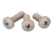 SCREW, PAN HEAD PHILLIPS, M4X30, PVDF