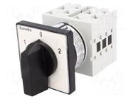 Switch: cam switch separate windings; Stabl.pos: 3; 16A; 1-0-2 LOVATO ELECTRIC